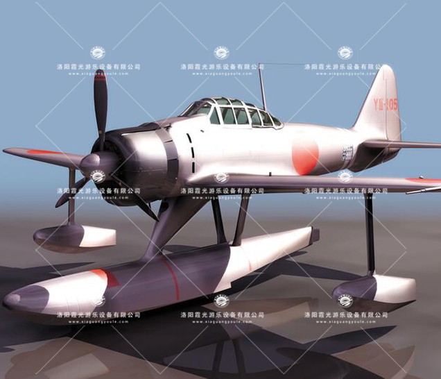 乐昌3D模型飞机_